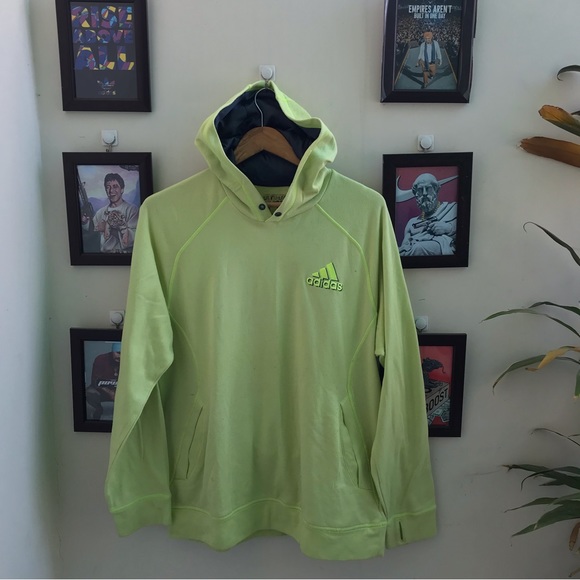Adidas neon hood (L-XL) - Picture 4 of 5